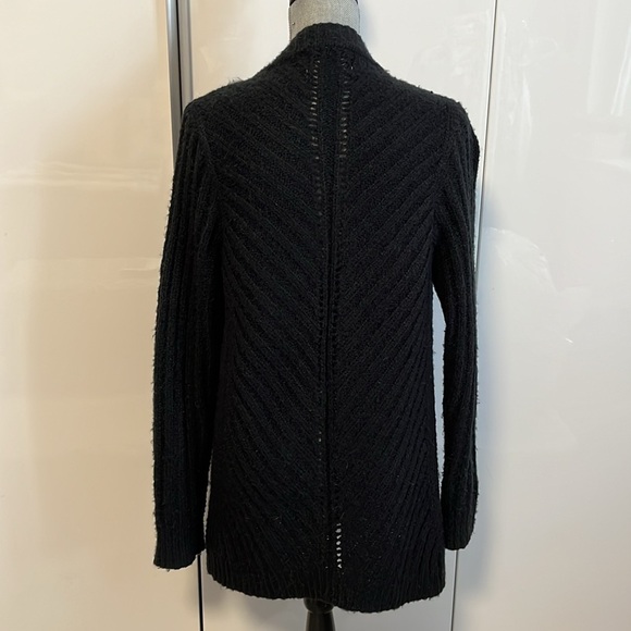 RUBY MOON Open Long Cardigan Wool Blend, Size L - Picture 4 of 9